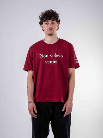 Non volevo venire